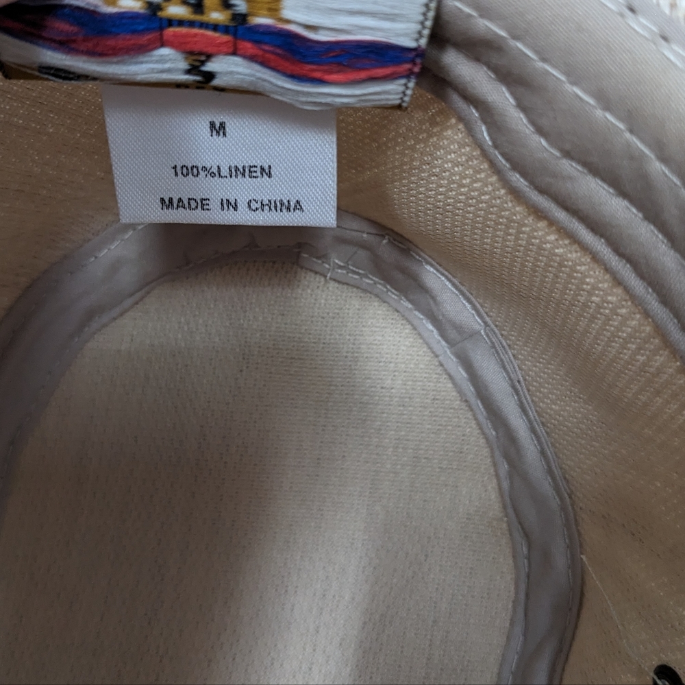 Henschel Hat Co USA Oakridge Safari Natural Linen Hat - Picture 8 of 13